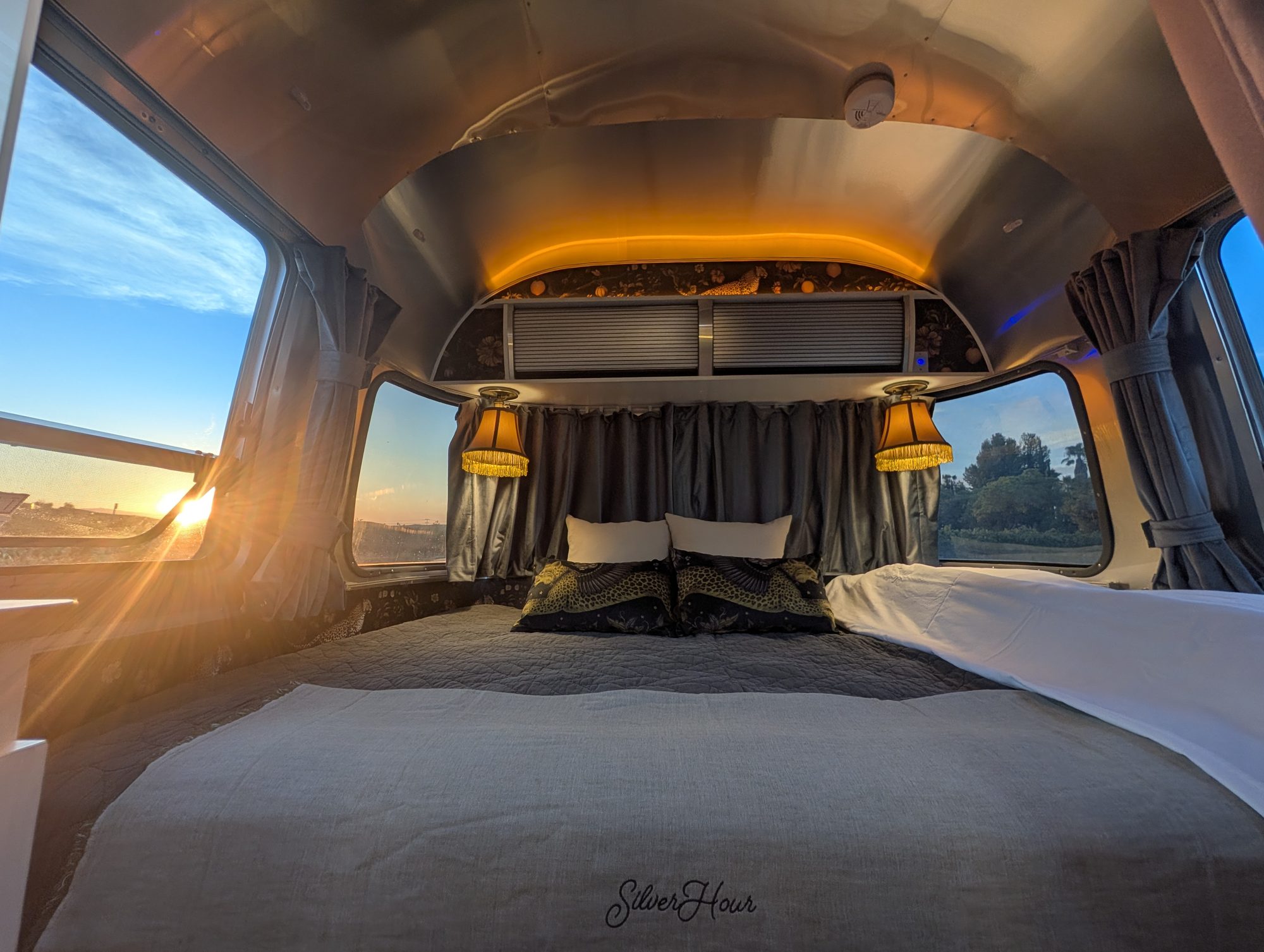 Bedroom at sunrise